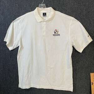 Nike Golf Dri-Fit Polo Shirt XL Huffin & Puffin Bandon Dunes Embroidered Logo